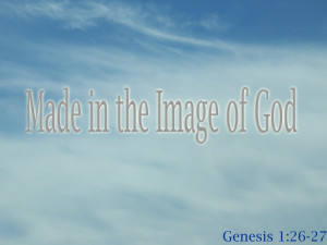 Genesis 1:26-27 Image of God