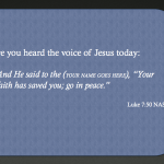 The Life of Jesus- Forgiver